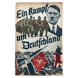 Original 1933 German brochure 'Ein kampf um Deutschland'