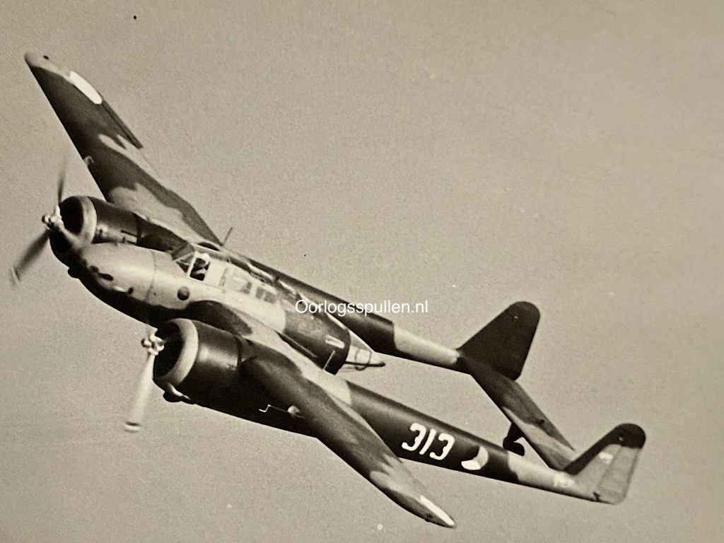 Original Pre 1940 Dutch Air Force photo 'Fokker G1'