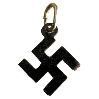 Original WWII German sympathisers swastika pendant
