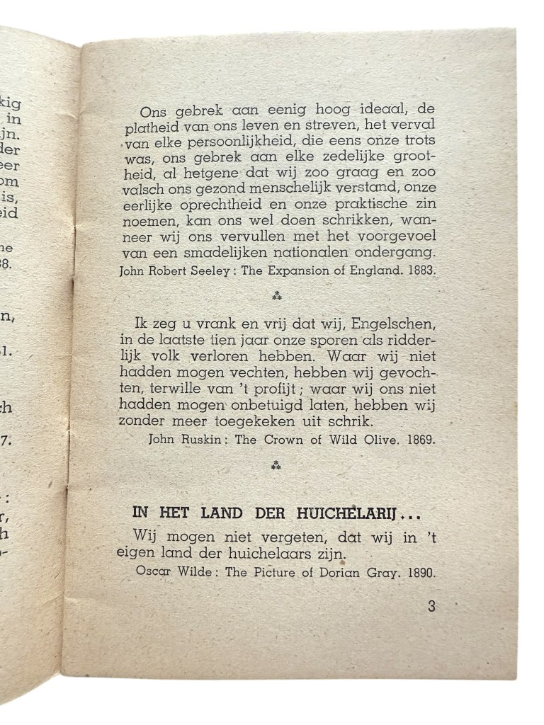 Original WWII Flemish collaboration brochure 'Engeland ontmaskert zich zelf!' - Image 3