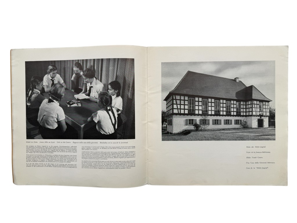 Original WWII German Hitlerjugend brochure 'Die Heime der Hitler-Jugend' - Image 4