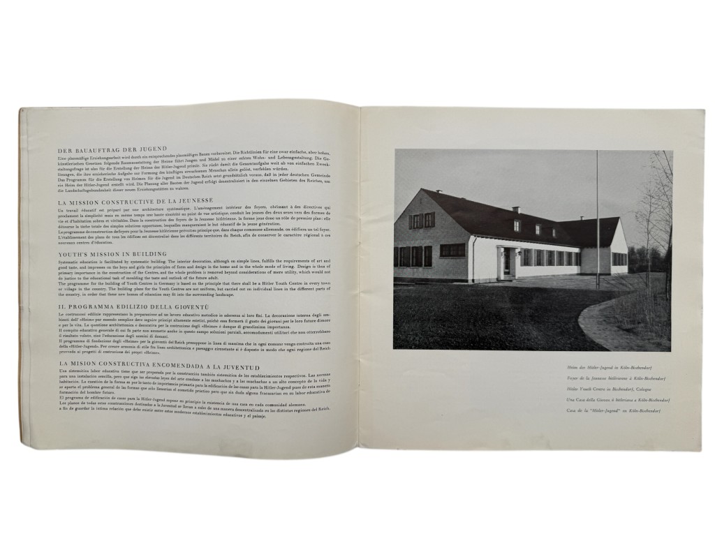 Original WWII German Hitlerjugend brochure 'Die Heime der Hitler-Jugend' - Image 5