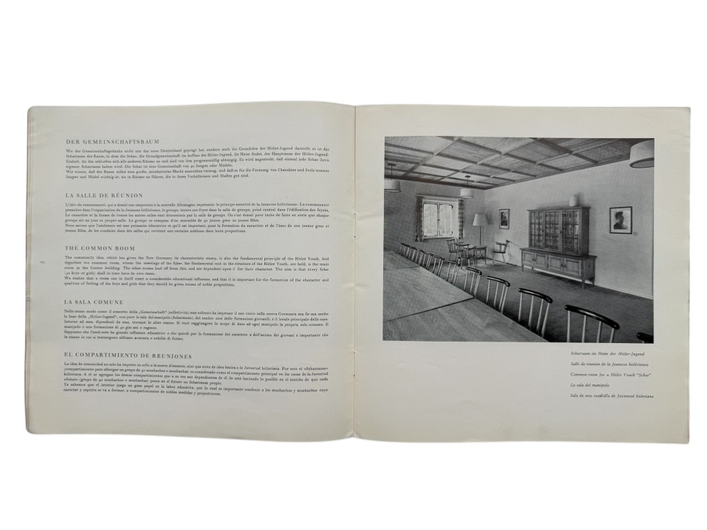 Original WWII German Hitlerjugend brochure 'Die Heime der Hitler-Jugend' - Image 7