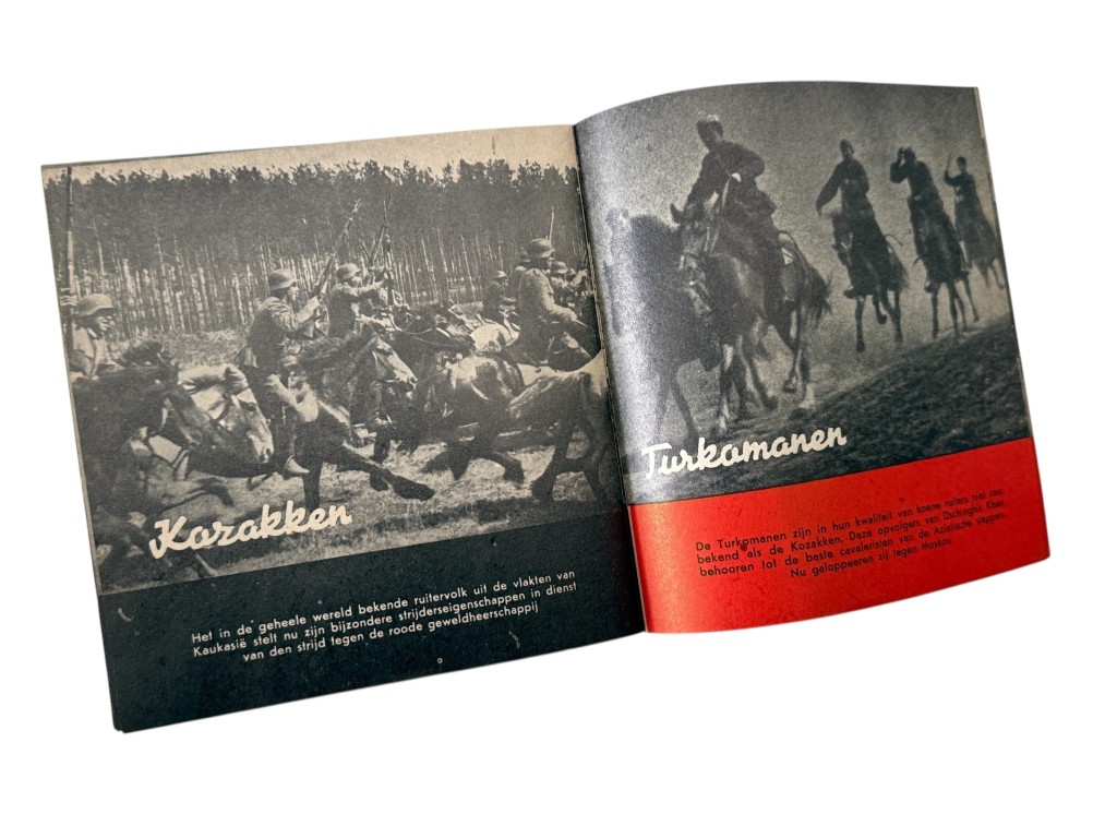 Original WWII Dutch SS brochure 'Europa maakt front' - Image 8