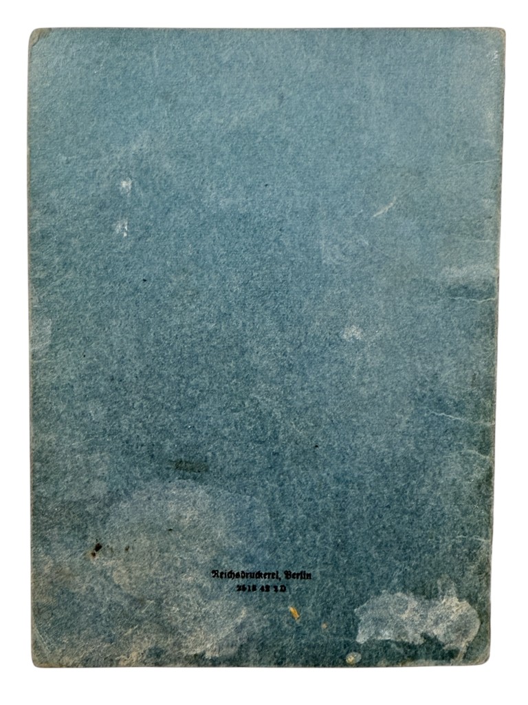 Original WWII German DRK Verwendungsbuch Lößnitz - Image 14