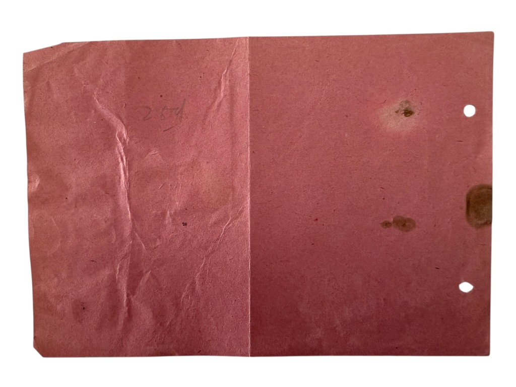 Original WWII German ID card Lipno in Poland - Image 6