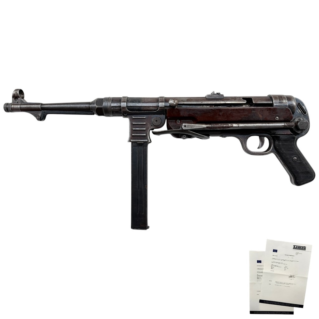 Original WWII German MP40 'BNZ 43' EU-Deko