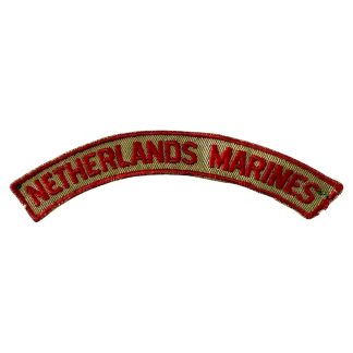 Original WWII US 'Netherlands Marines' insignia