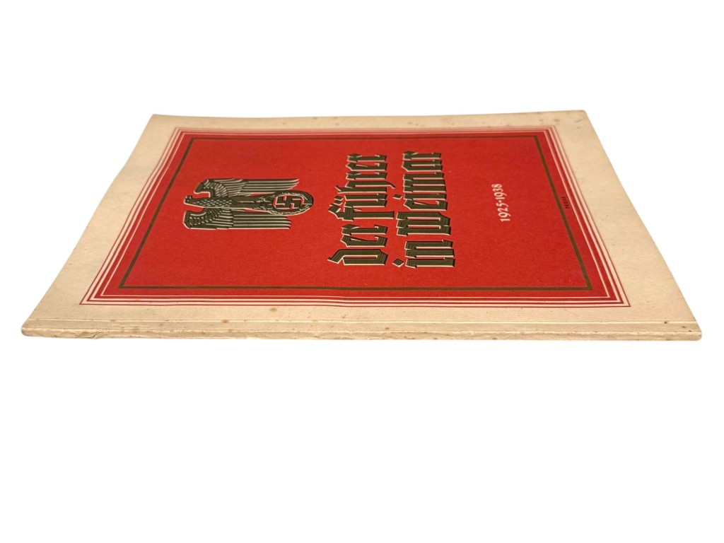 Original WWII German NSDAP book 'Der Führer in Weimar 1925–1938' - Image 3