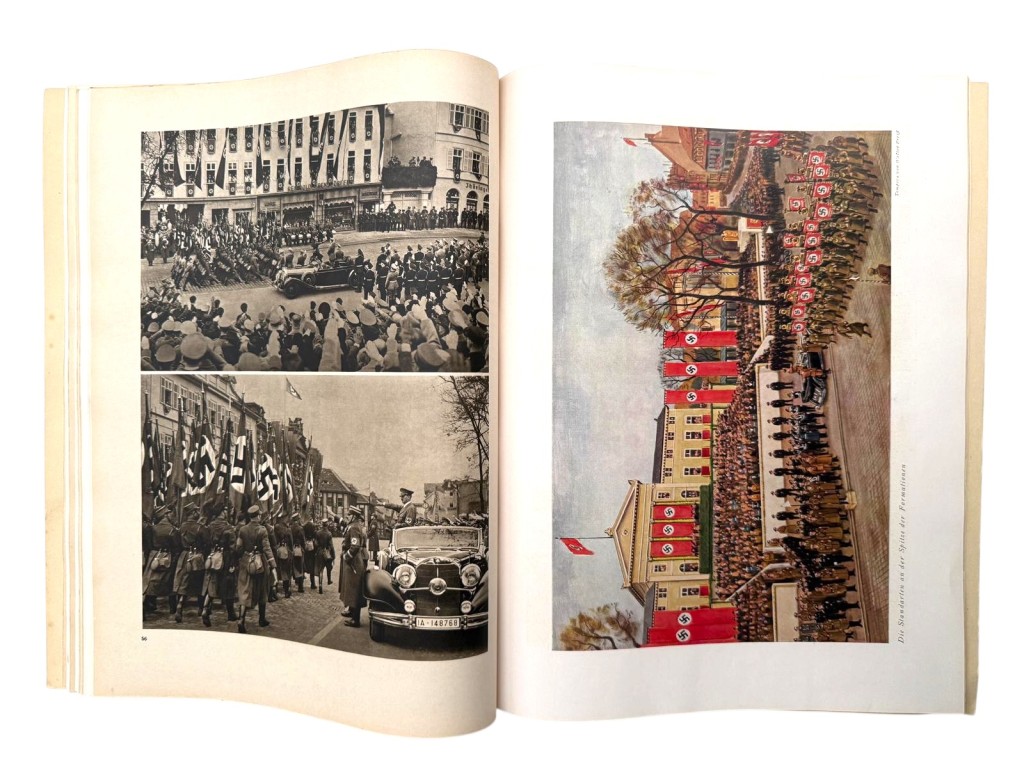 Original WWII German NSDAP book 'Der Führer in Weimar 1925–1938' - Image 18