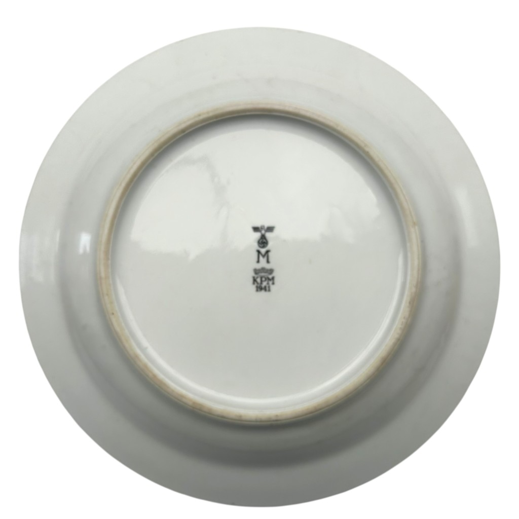 Original WWII German Kriegsmarine officers porcelain plate