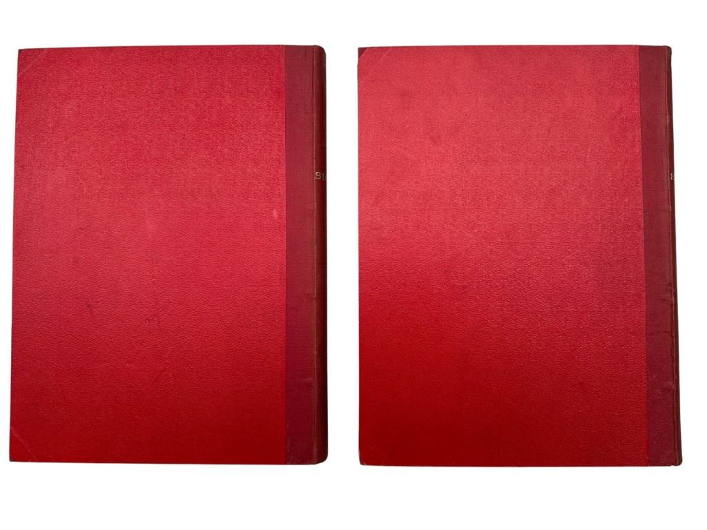 Original WWII Spanish/German two-volume bound annual edition of the magazine Signal (Spanish-language edition) 1943 - Image 26