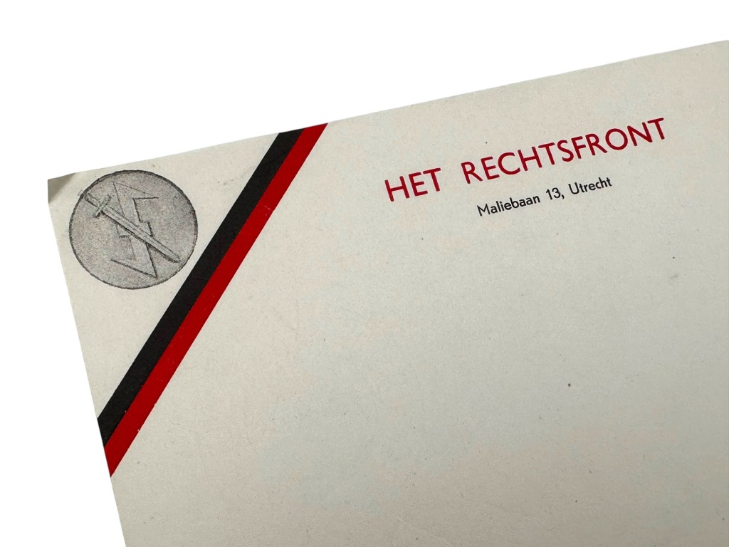 Original WWII Dutch Rechtsfront stationary