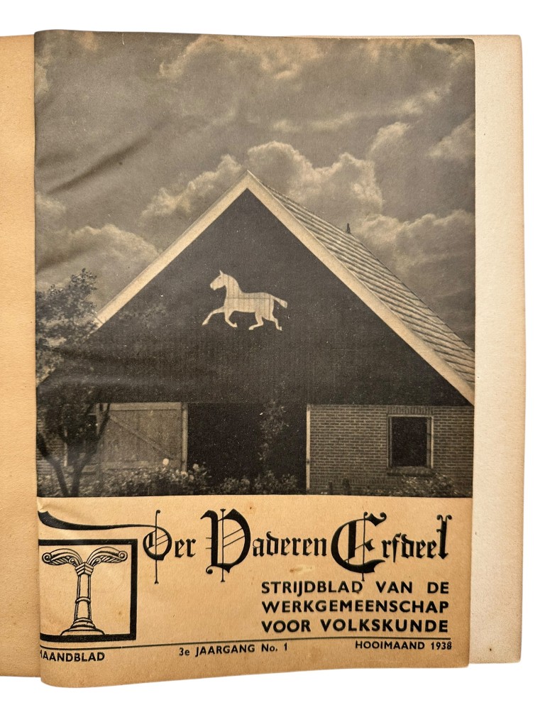 Original 1938/39 Dutch NSB 'Der Vaderen Erfdeel'
