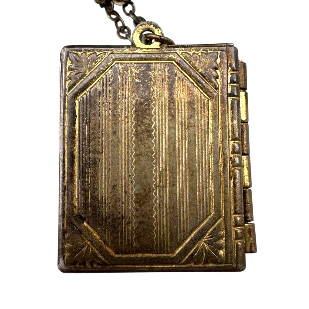 Original WWII USMC silver necklace with pendant - Image 5