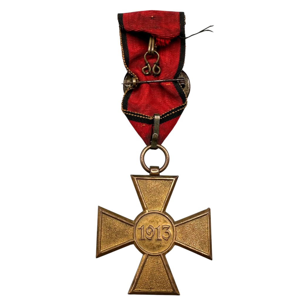 Original Serbian commemorative Balkans War Medal 1913