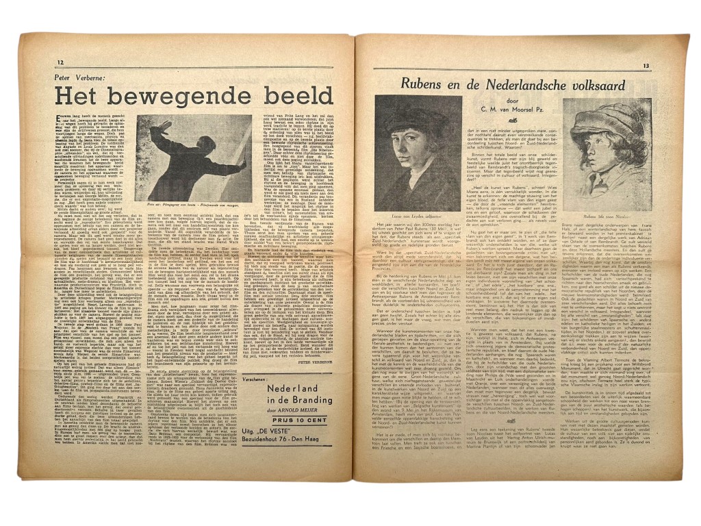 Original WWII Dutch Nationaal Front collaboration newspaper - Image 7