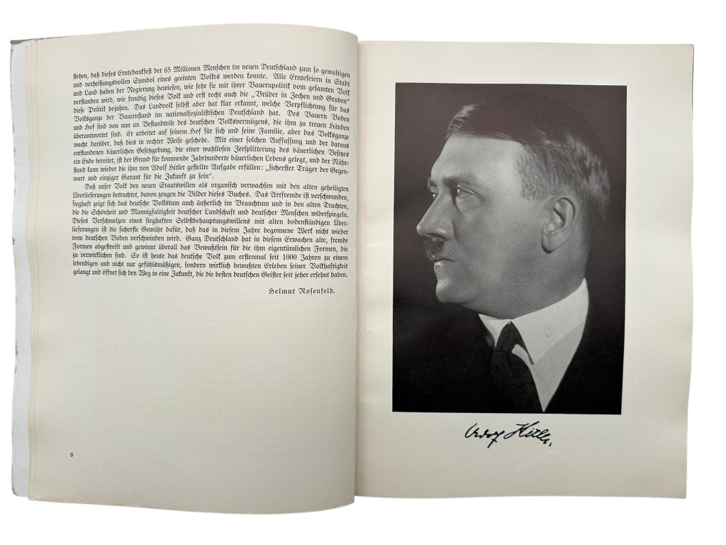 Original 1930s German NSDAP book 'Deutsches Ernte-Dankfest 1933' - Image 5