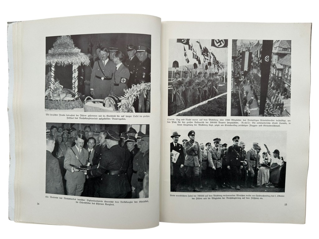 Original 1930s German NSDAP book 'Deutsches Ernte-Dankfest 1933' - Image 9
