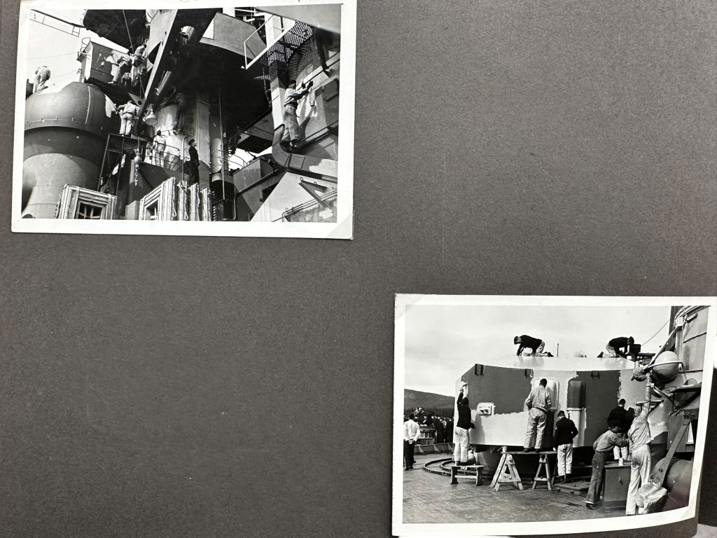Original WWII German Kriegsmarine photo album of the Prinz Eugen ship - Image 21