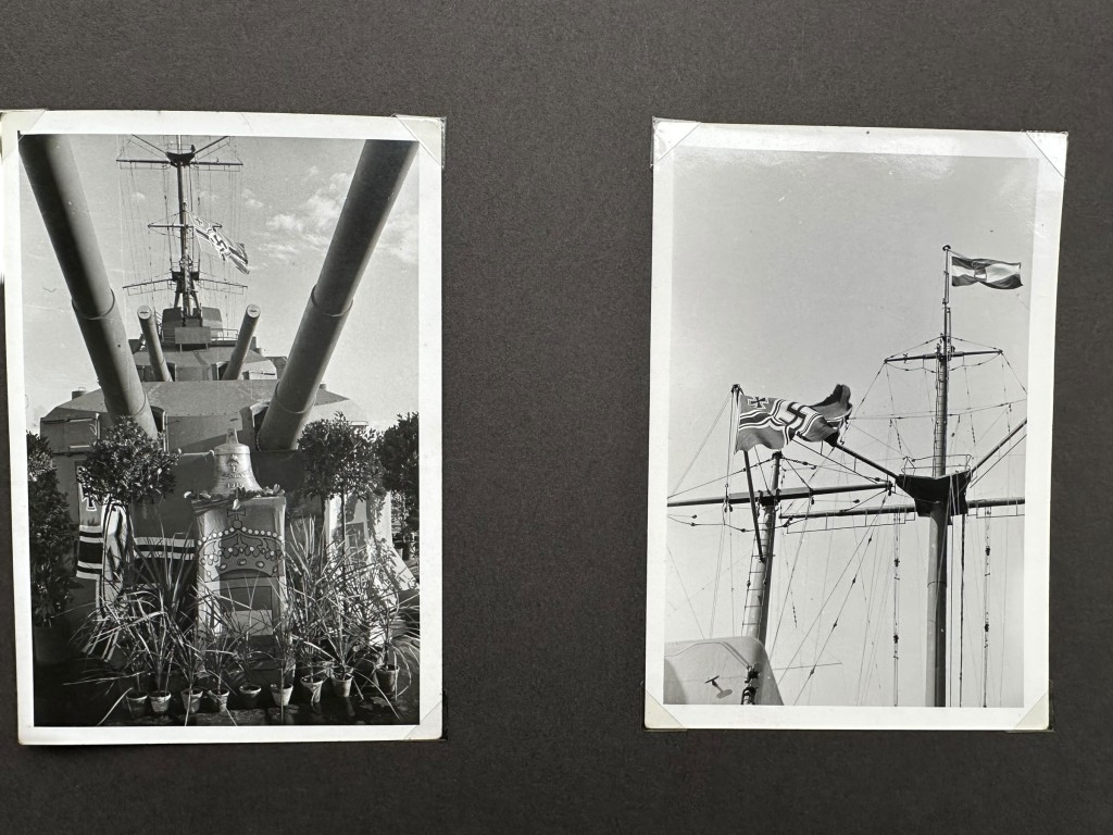Original WWII German Kriegsmarine photo album of the Prinz Eugen ship - Image 22