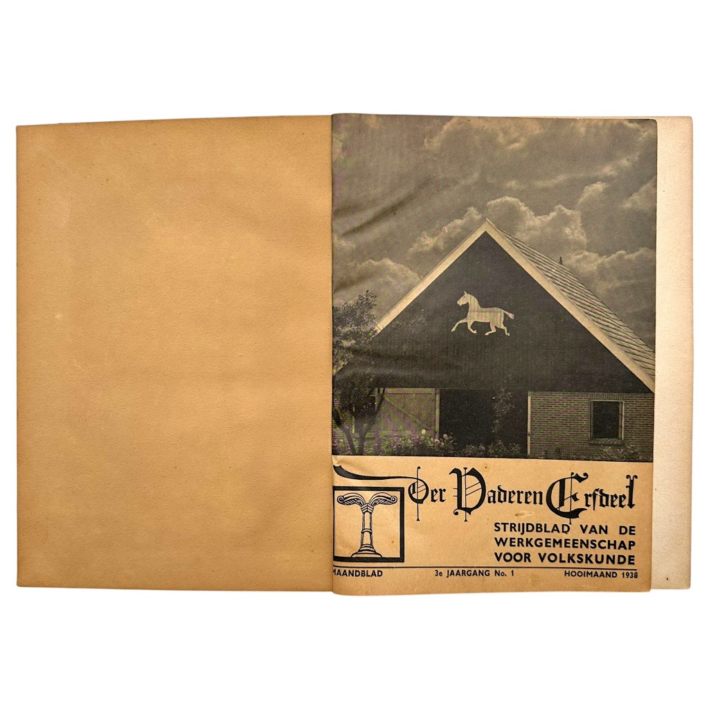 Original 1938/39 Dutch NSB 'Der Vaderen Erfdeel'