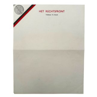 Original WWII Dutch Rechtsfront stationary