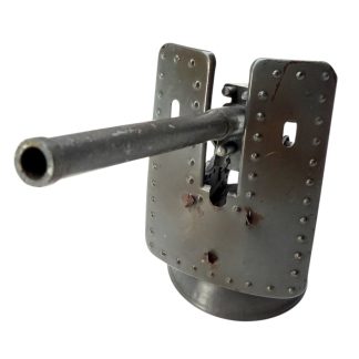 Original WWII German Elastolin toy cannon