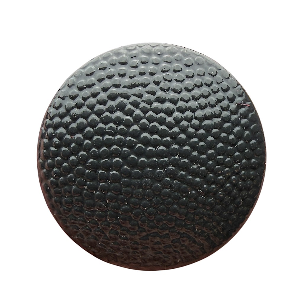 Original German Wehrmacht M43 field cap button 12 mm WW2 metal field-grey pebbled button authentic WWII German uniform button for collectors and restoration Militaria