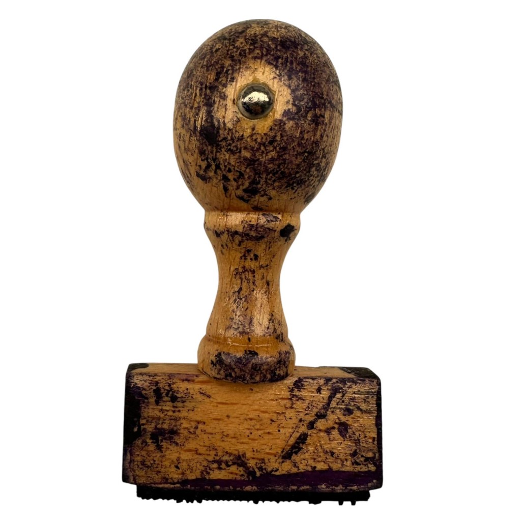 Original WWII German Waffen-SS stamp