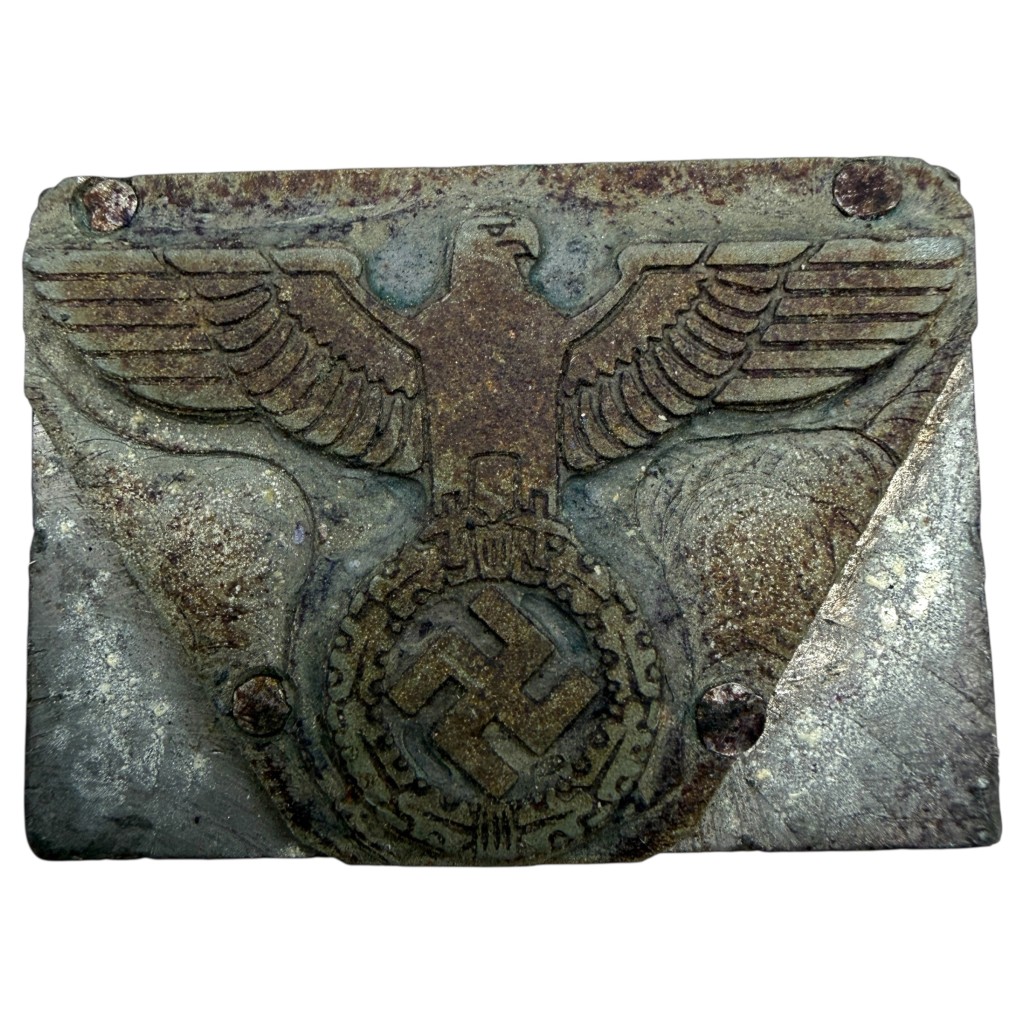 Original WWII German metal stamp