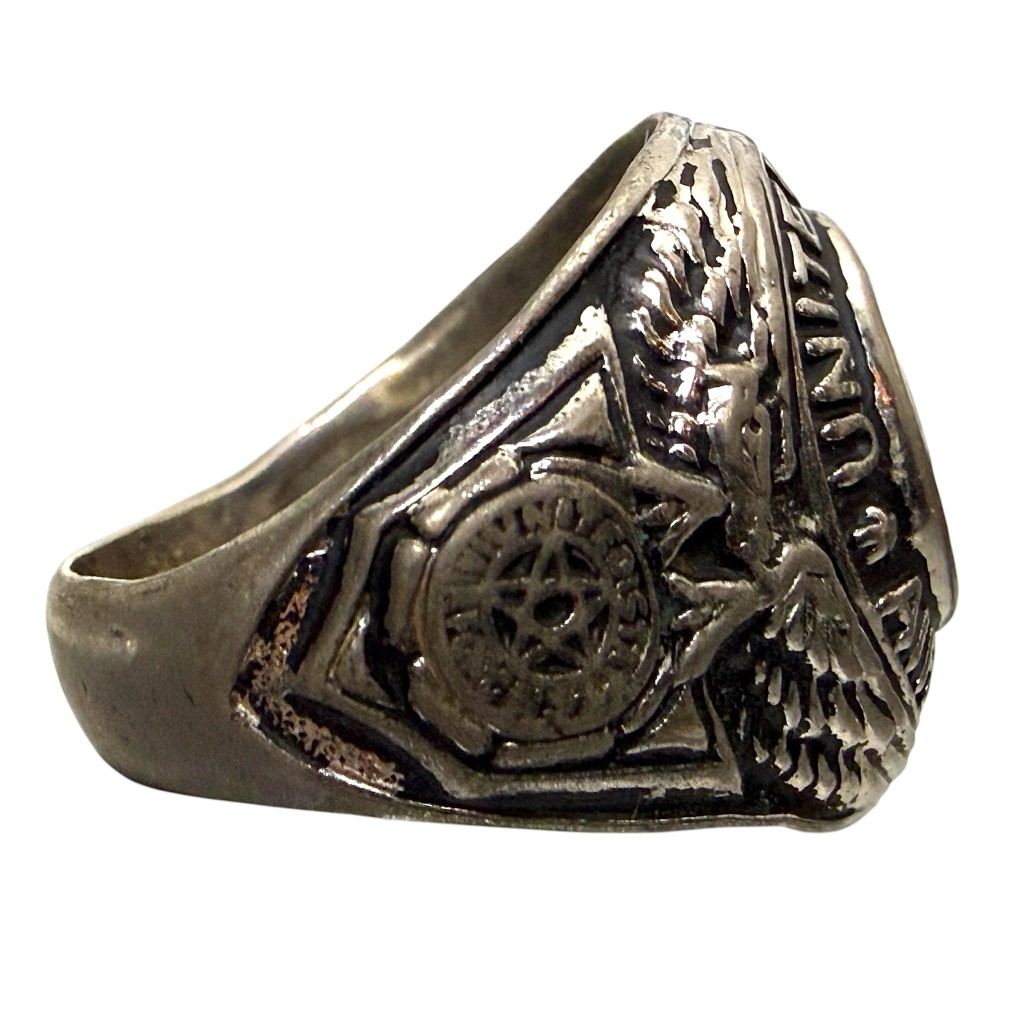 Original WWII USAAF sterling silver ring - Image 3