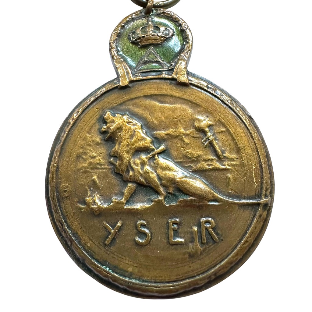 Original WW1 Belgian 'Yser' medal