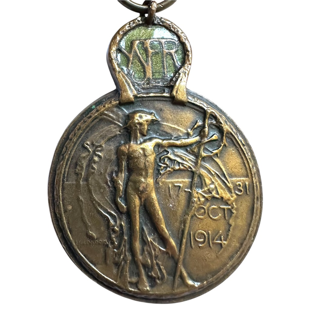 Original WW1 Belgian 'Yser' medal