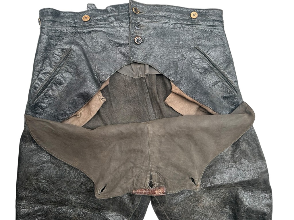 Original Pre 1940 Dutch army motorcyclist trousers - Image 4