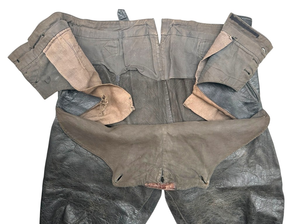 Original Pre 1940 Dutch army motorcyclist trousers - Image 5