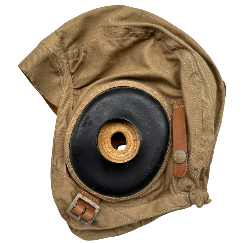 Original WW2 USAAF AN-H-15 flying helmet 1943 United States Army Air Forces pilot flight helmet aviation militaria