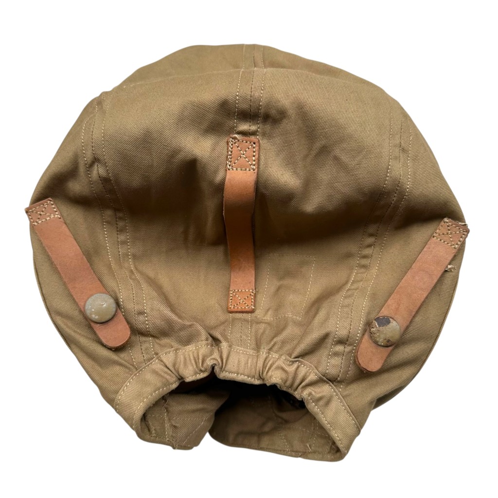 Original WWII USAAF AN-H-15 flight cap - Image 5