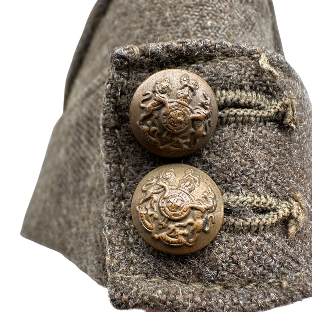 Original WWII British overseas cap produced in Australia 1943 - Image 3