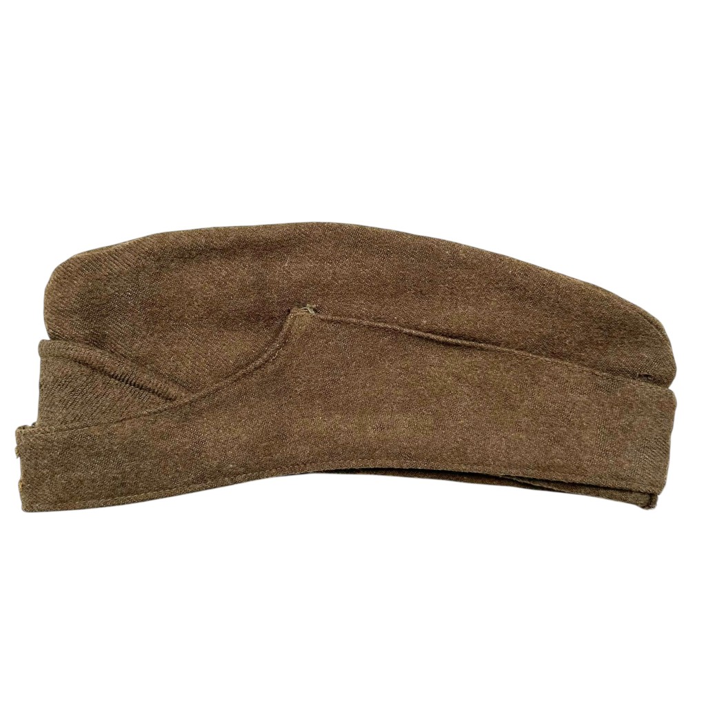 Original WWII British overseas cap produced in Australia 1943 - Image 4