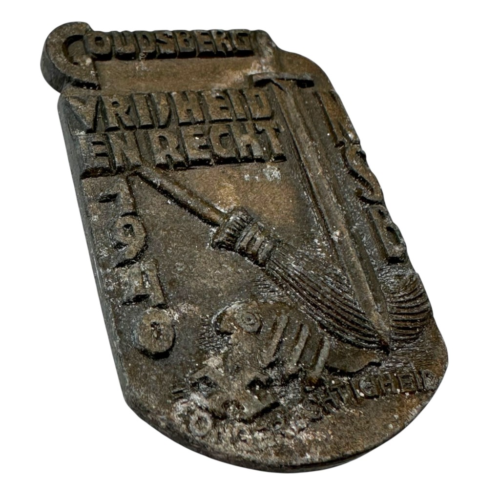 Original WWII Dutch NSB pin - Image 2