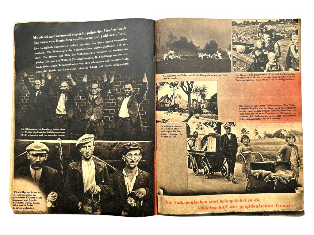Original WWII German brochure 'Polnische Blutschuld' - Image 6