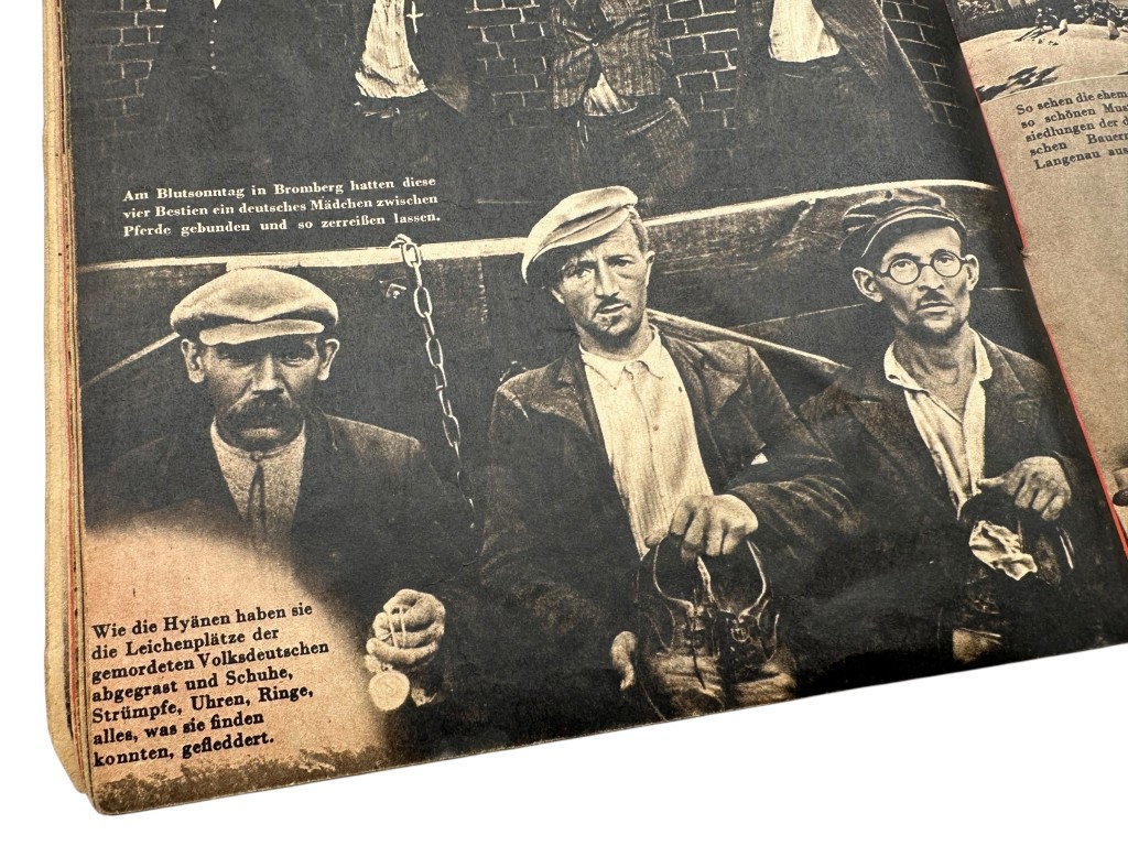 Original WWII German brochure 'Polnische Blutschuld' - Image 7