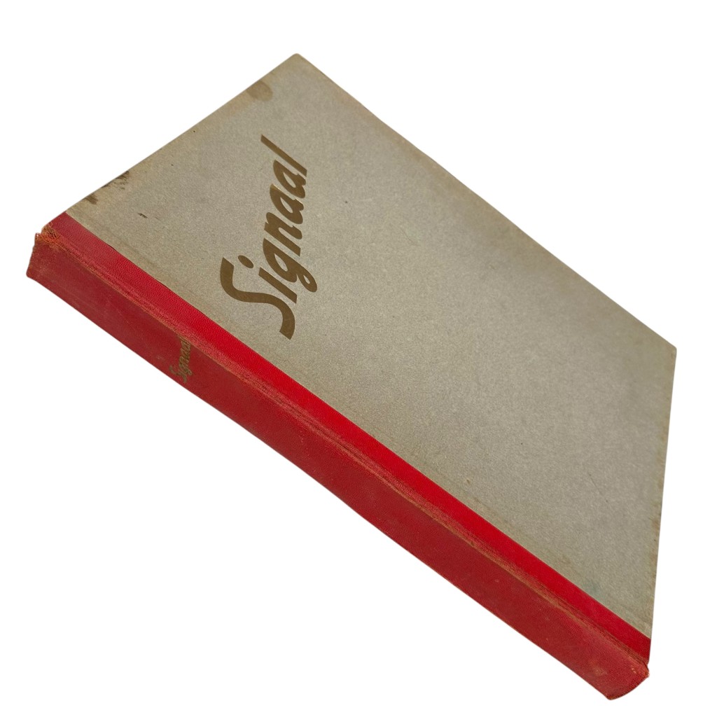 Original WWII Dutch Signaal propaganda folder with magazines 1942 - Image 2