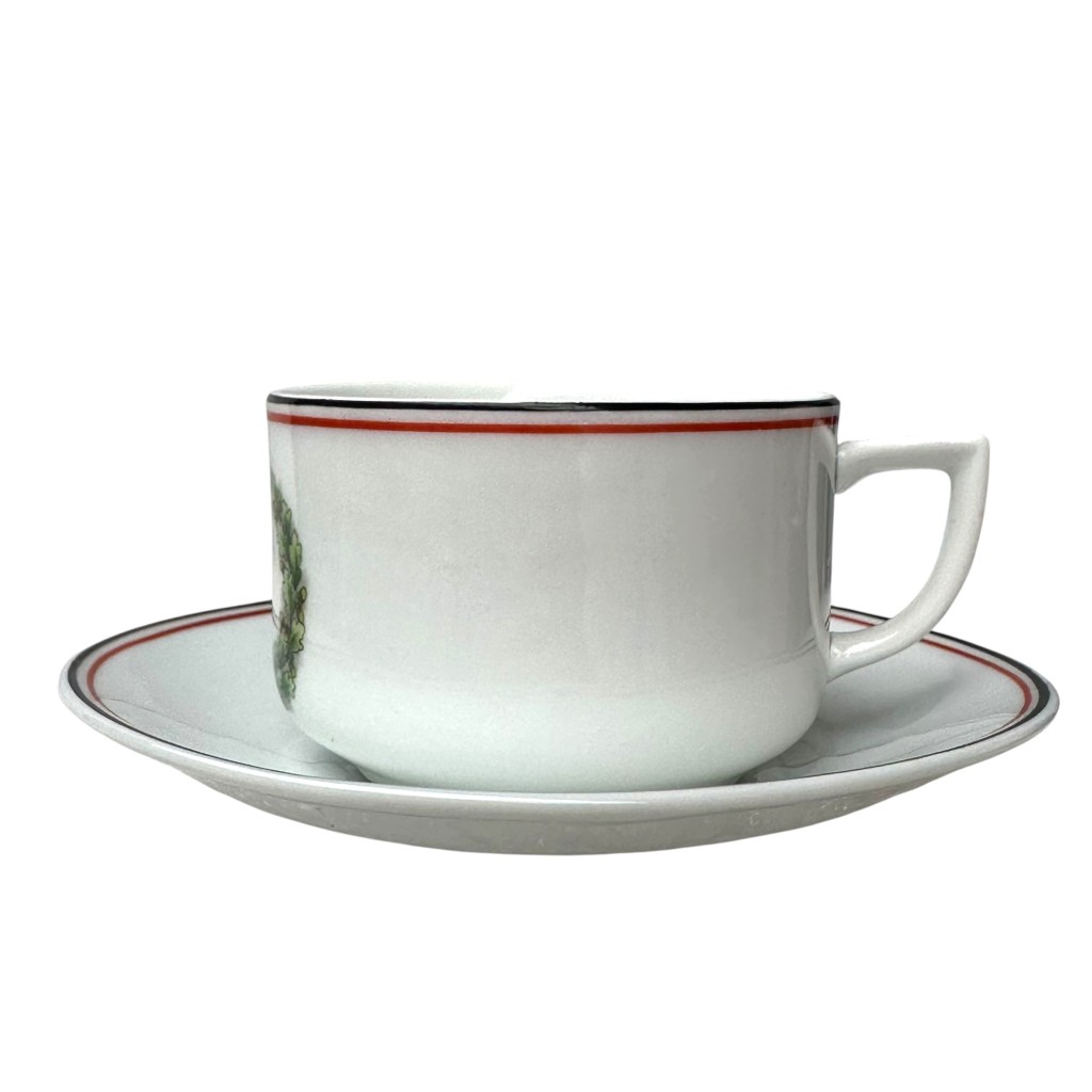 Original WW1 German army porcelain cup and saucer - Image 3