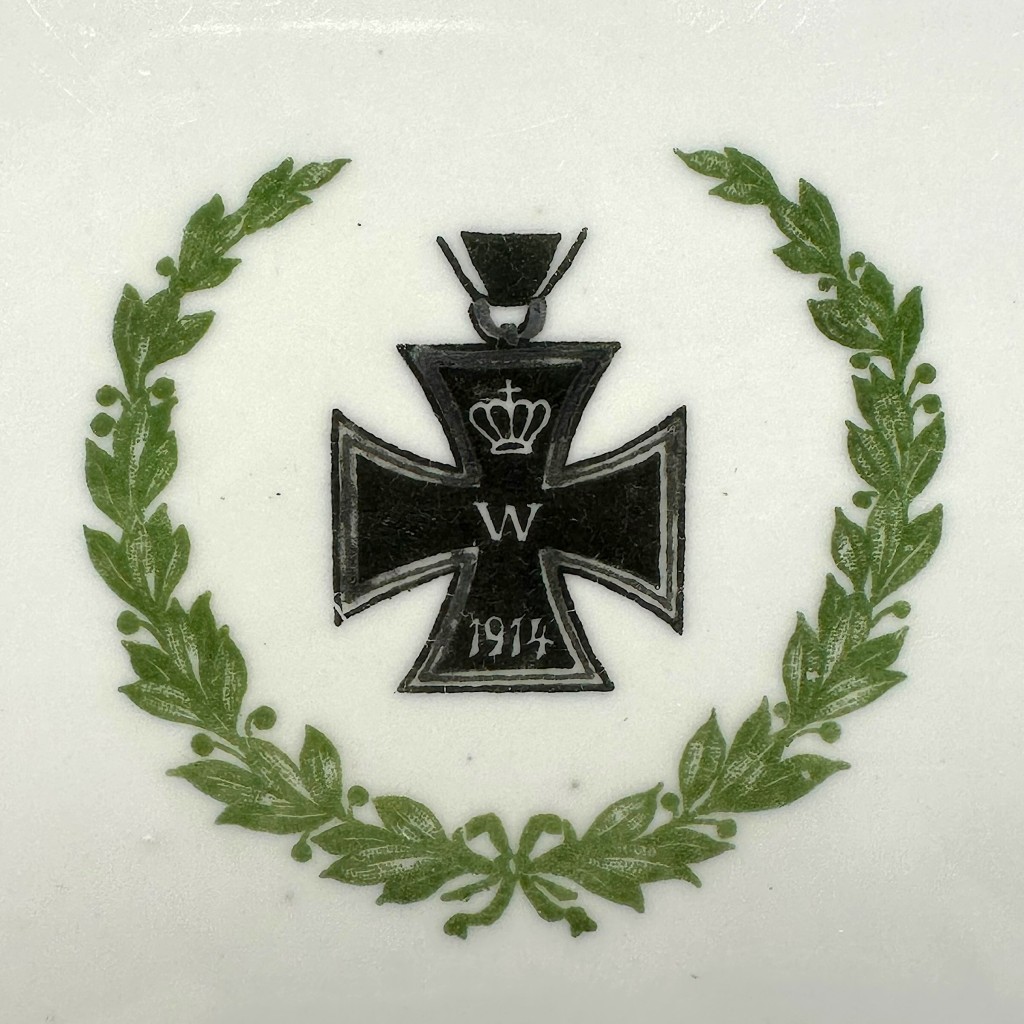 Original WW1 German army porcelain tray - Image 2