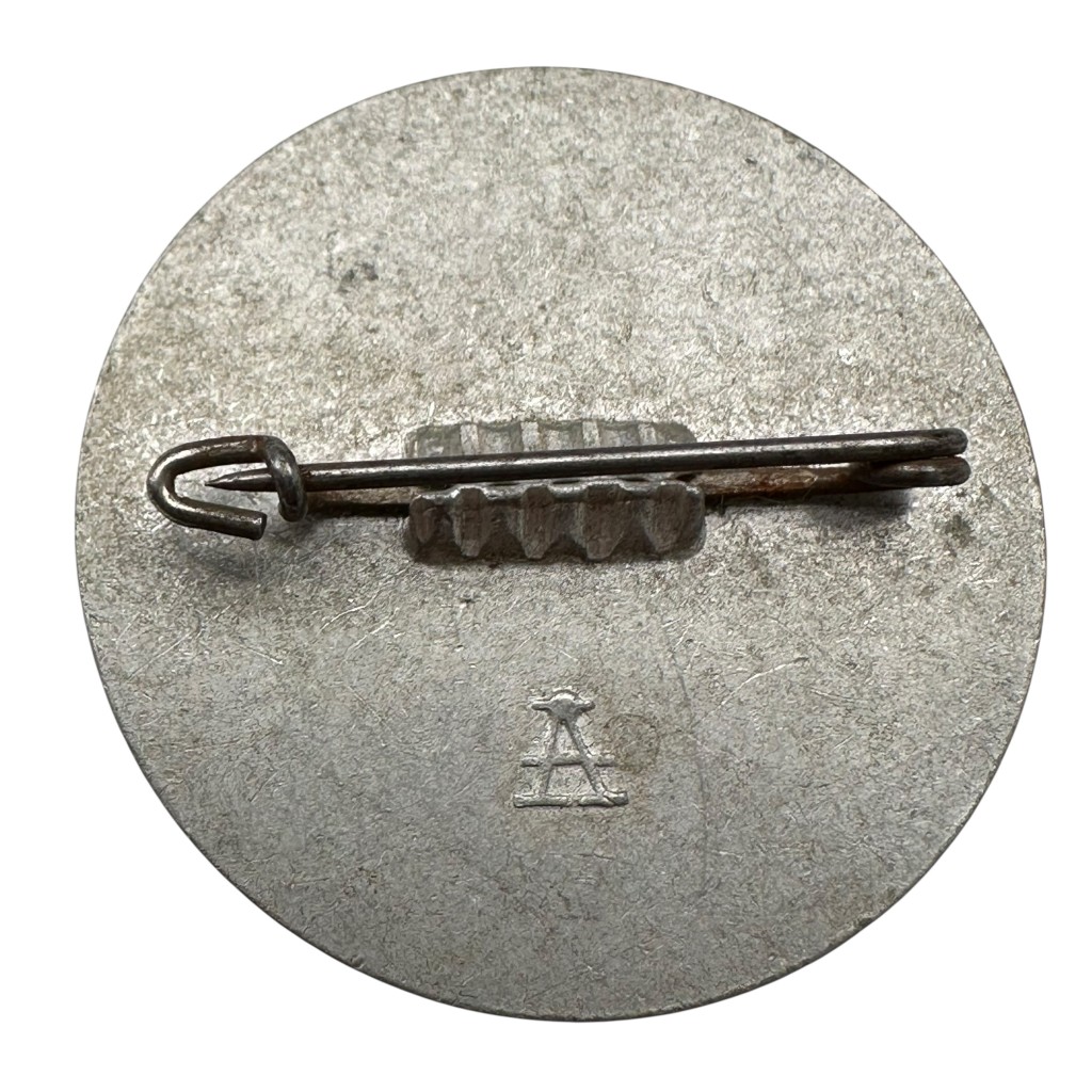 Original WWII German Aktien Gesellschaft (AG) factory identification badge - Image 2