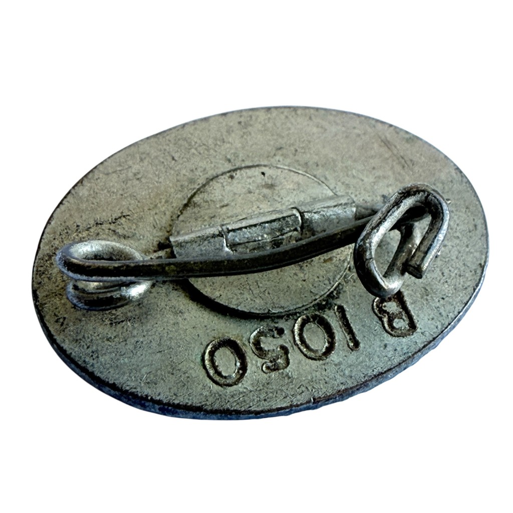 Original WWII Dutch SS BL 'Begunstigde Leden' enameled pin - Image 3