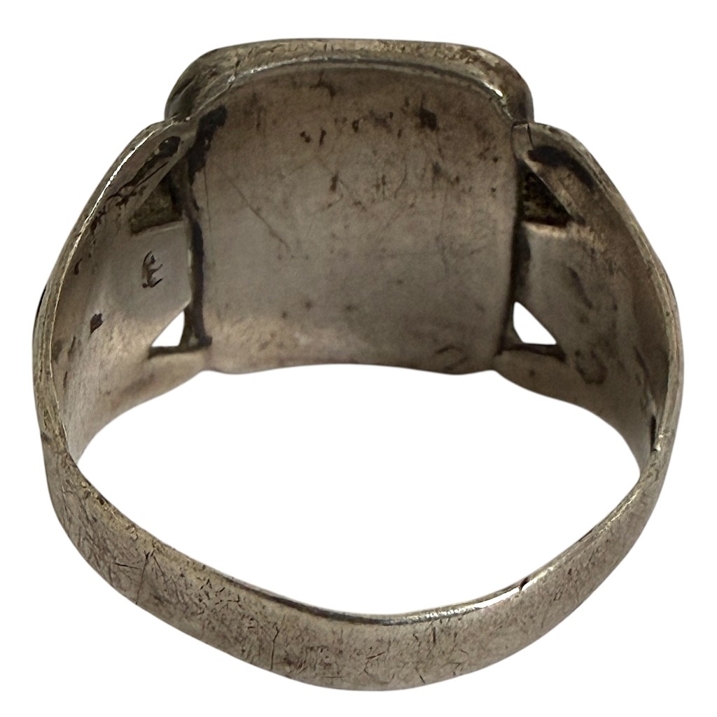Original Pre 1940 Dutch army silver mobilisatie ring - Image 4