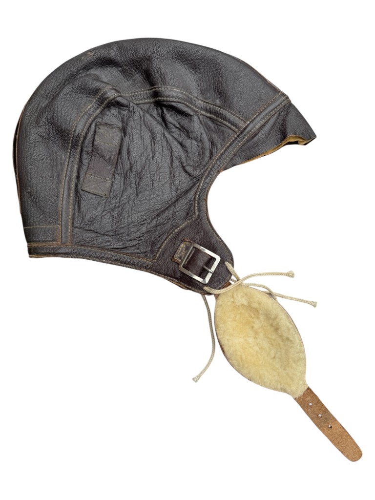 Original WWII USN NAF 1092 Flight Cap - Image 4